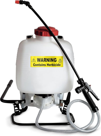 Herbicide Sticker - Warning Label Signage for Pump and Garden Sprayers: Weather and Fade Resistant, Extreme Stick, Commercial Grade, Herbicide Labels - USA Made (20 Labels)