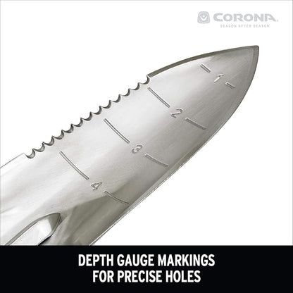Corona Stainless Steel ComfortGEL Transplanter, red