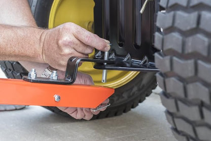 Agri-Fab Tow Behind ATV/UTV Broadcast Spreader for Seed, Fertilizer, Salt and Ice Melt, 185 lb Capacity with 12 Ft Spread Width