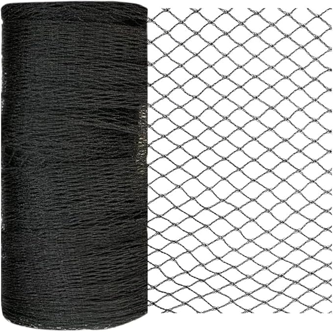Bird Netting 15x20 Ft, 1/2 in Mesh Heavy Duty Garden Netting | Extra Strong Woven Mesh Netting Pest Barrier for Plants, Fruit Trees, Vegetables, Animal Fencing Against Birds, Deer, Poultry