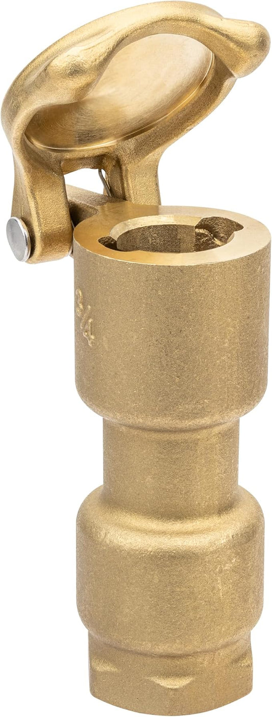 Orbit 51029 Brass Quick Coupler Sprinkler Valve, 3/4 in FPT, Underground Irrigation