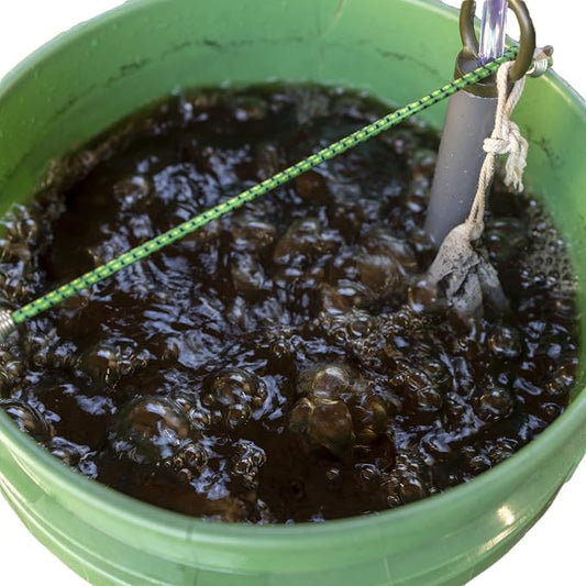 Worm Brew - Compost Tea & Worm Casting Tea Brewer - 5 Gallon Bucket Aerator (Pump Included) D10