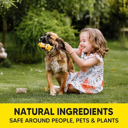 fcesiweg Deer Repellent Outdoor, Rabbit and Deer Repellent for Plants, Rabbit Repellent Outdoor, Bunny Repellent, Deer Away, Keep Deer & Rabbit Out of Yards, 90 Days Protection, 8 Packs