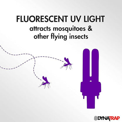 DynaTrap UV Replacement Bulb | For Mosquito Traps | Compatible with Multiple Models | Pack of 2