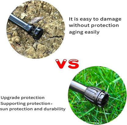 1/2 inch Irrigation Fittings End Plugs For (1/2" ID x0.6-0.63" OD) 16mm Drip Tubing Connectors-10 Pcs/pack