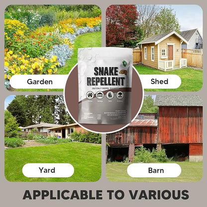 Snake Repellent for Yard, Snake Repellent Outdoor, Snake Away Repellent Outdoor, Snake Deterrent for Yard, Snake Deterrent Outdoor, Backyard Snake Repellent- 10 Packs