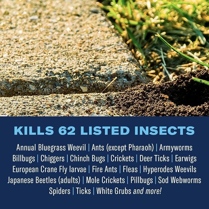 BioAdvanced Complete Brand Insect Killer Concentrate - Kills Listed Insects Above and Below Ground - Outdoor Insecticide - Up to 3 Months Protection - 40 oz Bottle