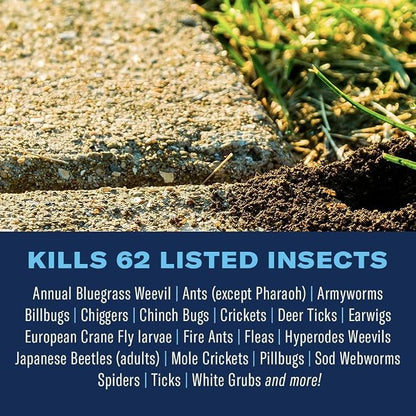 BioAdvanced Complete Brand Insect Killer Concentrate - Kills Listed Insects Above and Below Ground - Outdoor Insecticide - Up to 3 Months Protection - 40 oz Bottle