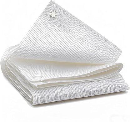 90% White Shade Cloth, 10 x 20 FT Sun Shade Sails for Patio, Garden, Greenhouse, Plant, Chicken Coop, Dog Kennel, Backyard, Balcony
