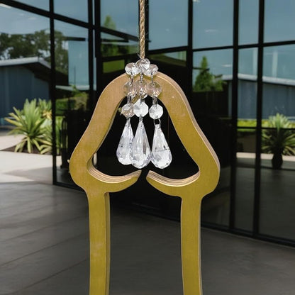 Funny Flower Pots Plant Hanger, Mr. Morningwood, Versatile Plant Hanger & Pot, Wood Penis Planter, Unique Plant Stand, Gift for Plant Lover, Perfect Home Decor and Planter Accessory for Indoor