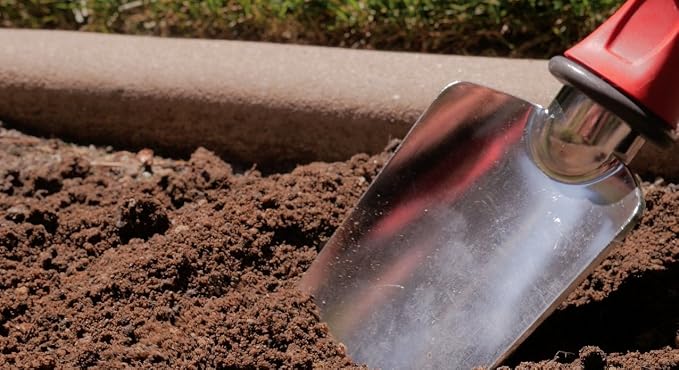 Garden Weasel Trowel – Dig, Cut, & Plant with Ease – Features Triangular Blade, Dependable Aluminiron Construction, Non-Slip Comfort Grip & a Lifetime Guarantee