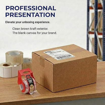 Box USA 50 Gallon 18 L x 18 W x 36 H 10-Pack Cardboard Trash Cans and Recycling Bins, Reusable or Disposable Pop Up Garbage Boxes