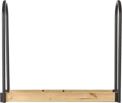 Shelter Outdoor Wood Rack for Firewood - Firewood Holder & Log Rack, Outdoor Firewood Racks, Powder Coated Firewood Rack, 1.25" Tubular Steel