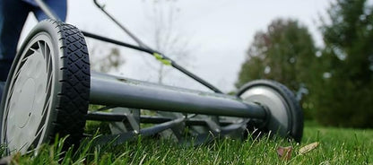 Earthwise 2001-20EW 20-Inch 5-Blade Push Reel Lawn Mower, Grey
