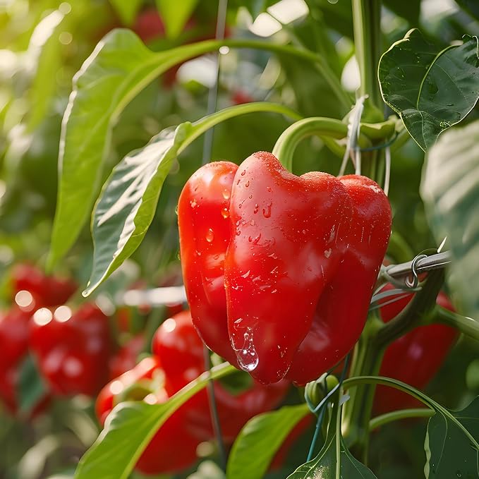 600+ Pepper Seeds, 10 Varieties Hot and Bell Pepper Seeds Garden Kit | Heirloom Vegetable Seed for Planting Indoor Outdoor, Non-GMO Home Fresh Food Hydroponic Veggie Supply