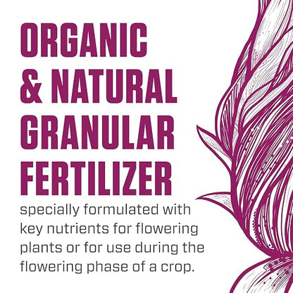Botanicare Organicare Bloom - Organic and Natural Granular Fertilizer for the Flowering Stage, 5 lbs.