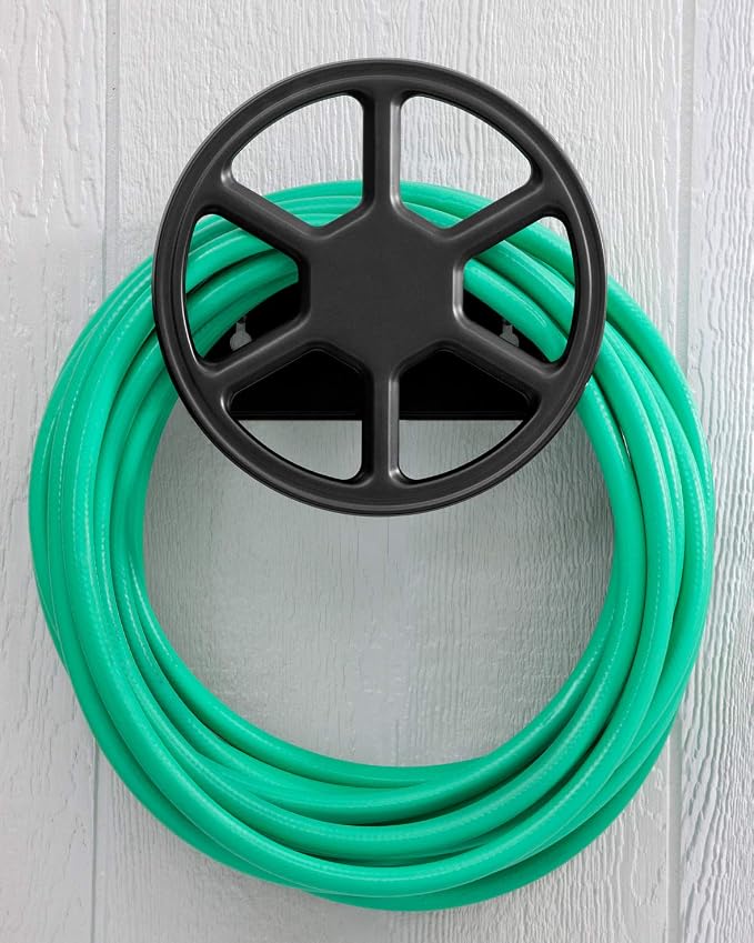 Liberty Garden Spoke Hose Butler, Black