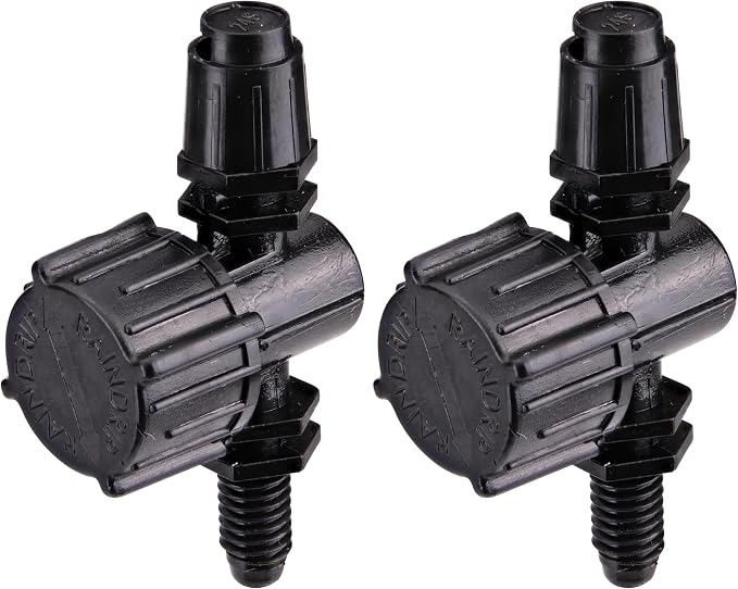 Raindrip 100050092 Adj Qtr Circle Sprayer, 1 Count (Pack of 2)