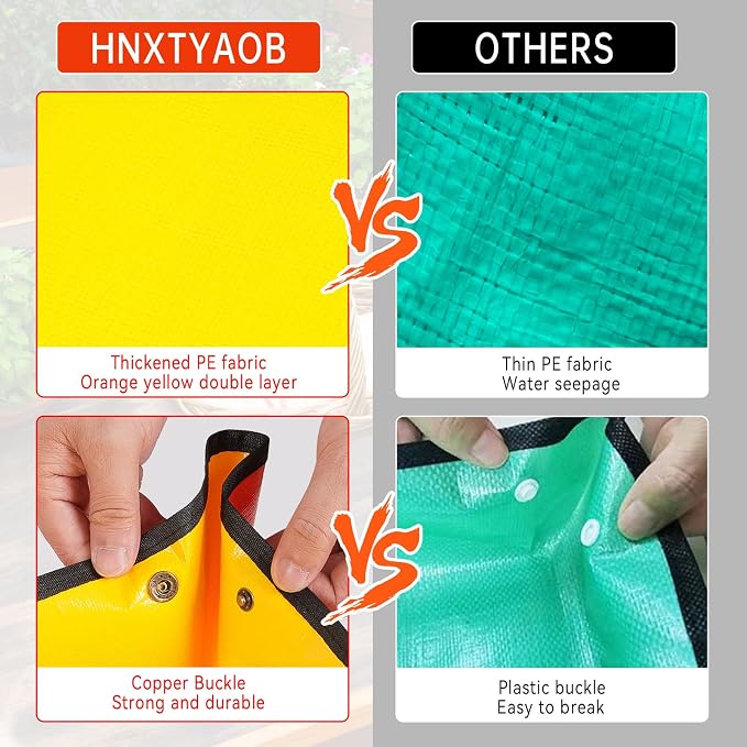 HNXTYAOB Large Potting Mat for House Plants Transplanting and Soil Mix Control Waterproof RepottingTray Gardening Tools Plant Gifts for Plant Lovers (39.5"X31.5")