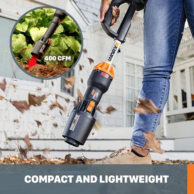 Worx Nitro Cordless Leaf Blower Bundle with Hedge Trimmer