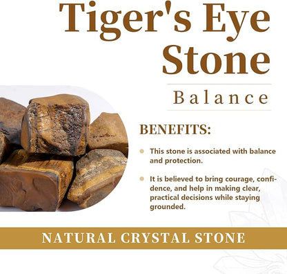 Rockcloud Handcarved Tiger's Eye Stone Pocket Stone Baby Buddha Statue | for Home Decoration Zen Garden Spiritual Feng Shui Figurine