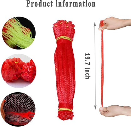 80 Pack Watermelon Nets, 20 Inches Reusable Cantaloupes Mesh Net Garden Cucumbers Growing Supporting Storage Net Bags for Vegetables, Honeydew