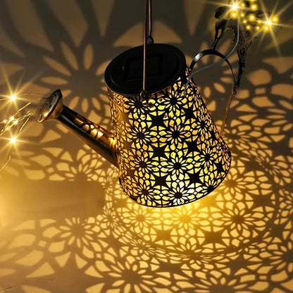 SRNPMIU Solar Watering Can Light, Solar Outdoor Decorative,Garden Decor Lights for Yard, IP65 Waterproof Hanging Lantern Landscape Lights, Garden Gifts for Mom, Grandma Women Birthday