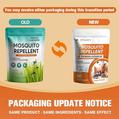 SCFKAOF Mosquito Repellent Outdoor Patio, Mosquito Deterrent for Yard, Indoor Mosquito Repellent Balls, Mosquito Repeller for Patio, Keep Mosquito Away, Covers 120 Sq. Ft, 60 Days Protection-12 Packs