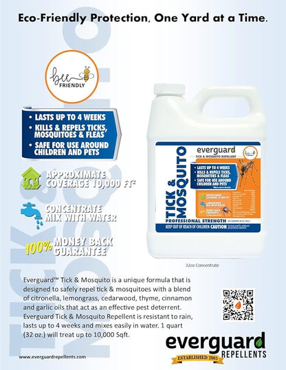 Everguard ADPTM32C Concentrated Tick and Mosquito Repellent