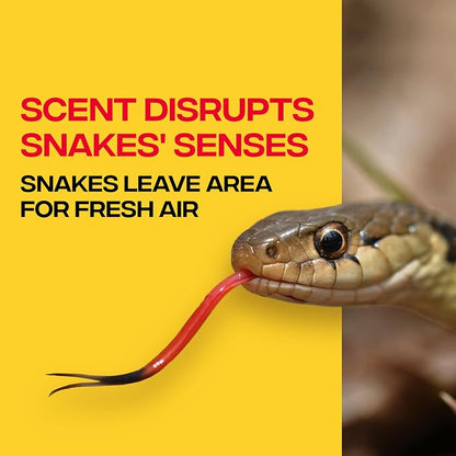Victor Snake-A-Way Outdoor Snake Repelling Granules for Yard, 28 lb Bucket | Covers up to 3.5 Acres, Poisonous & Non-Poisonous Snake Repellent for Yard, Snake Deterrent for Lawn, Garden, EPA-Registered