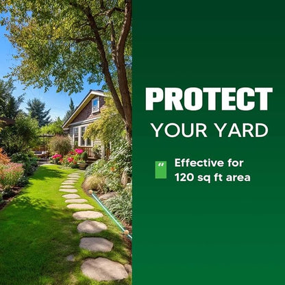 LAQDECDV Deer Repellent, Rabbit Repellent Outdoor, Deer Deterren for Yard & Garden, Bunny Repellent Balls, Keep Deer, Elk, Moose Away from Plant/Tree, Deer & Rabbit Repellant, 90 Days Protection-8P