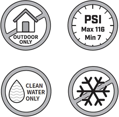 Chapin 41003 Dual Zone Water Timer with Water Resistant Construction, Numerous Options for Frequency of Watering/Duration of Watering Settings and up to 116 PSI, Red/Black