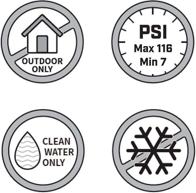 Chapin 41001 Single Zone Water Timer with Water Resistant Construction, Numerous Options for Frequency of Watering/Duration of Watering Settings and up to 116 PSI, Red/Black