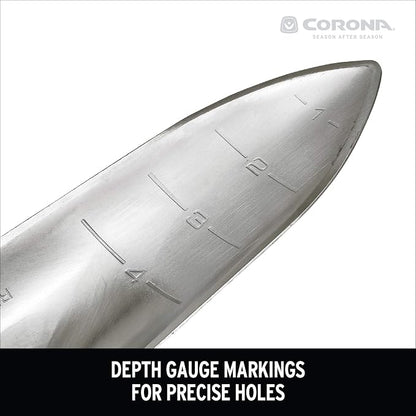 Corona Tools Premium Stainless Steel ComfortGEL Garden Trowel – 13-1/2-Inch Heavy-Duty Hand Trowel for Digging, Planting & Transplanting