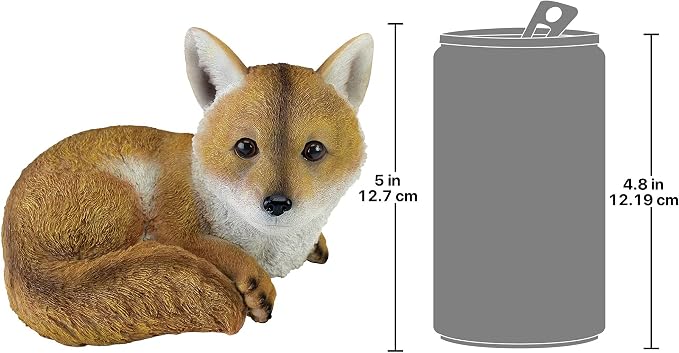 Design Toscano Diablo The Baby Red Fox Statue