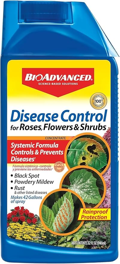 BioAdvanced Disease Control for Roses, Flowers & Shrubs Concentrate - 32 oz