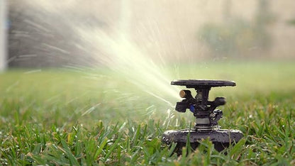 Rain Bird AG-5 All Gallonage Pop-Up Impact Sprinkler, Adjustable 20° - 360° Pattern, 24' - 45' Spray Distance (Pack of 2)