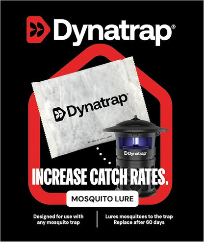 DynaTrap 100611 Atrakta Mosquito Lure Sachet for Any DynaTrap Insect Trap, Lasts 60 Days, Mosquito Trap Attractant | Targets Mosquitoes, Compatible with all DynaTrap Insect Traps, 100611
