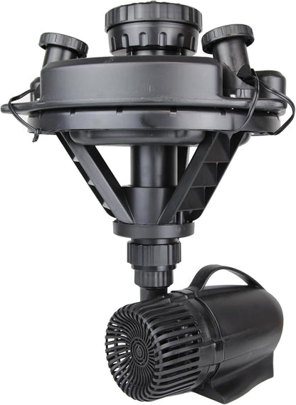 Pond Boss DFTN12003L Floating Fountain With Lights, 50 Foot Power Cord, 1/4 hp