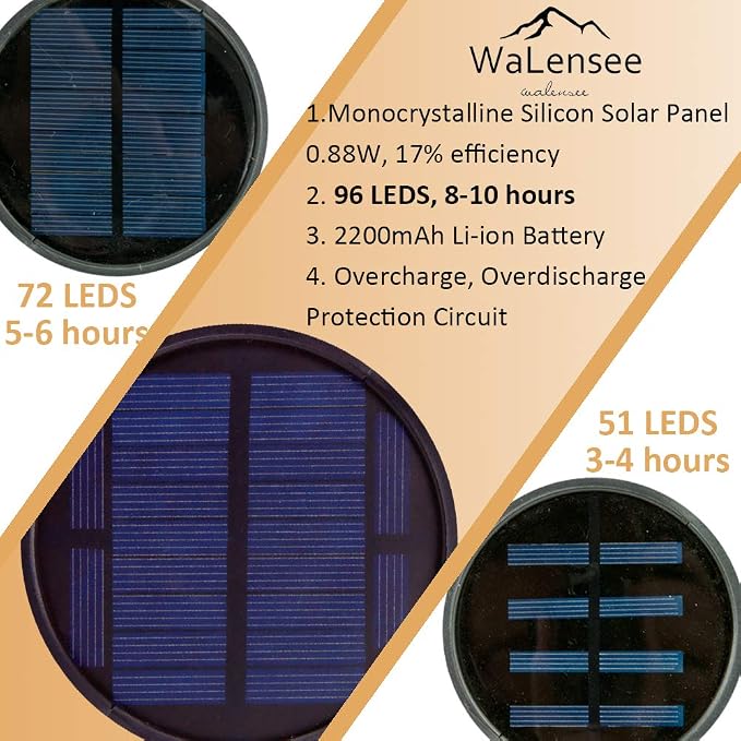 Walensee Solar Lights Outdoor with Flickering Flame,96 LED Solar Torch Lights Waterproof,43" Tall Super Larger Size Torches for Outside Garden Patio Yard Pathway, 4 Pack