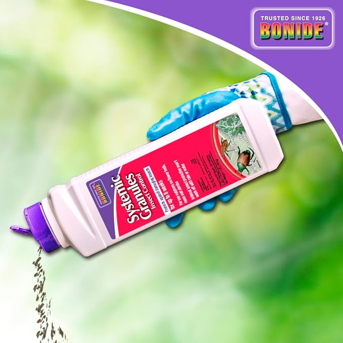 Bonide Systemic Insect Control, 1 lb. Ready-to-Use Granules for Long Lasting Insect Control in Lawn and Garden (Pack of 12)
