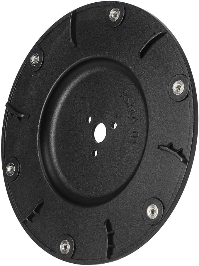 Robot Lawn Mower for blades Replacement for Mammotion for LUBA 1 for AWD, for LUBA 2 for AWD Models Cutting Disc Plates 2 Pieces Black Plastic Mowing Robot Parts