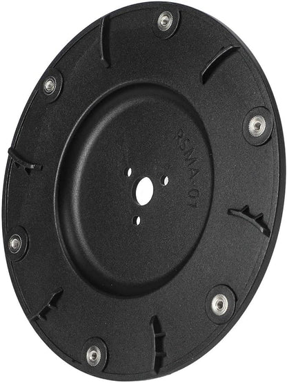 Robot Lawn Mower for blades Replacement for Mammotion for LUBA 1 for AWD, for LUBA 2 for AWD Models Cutting Disc Plates 2 Pieces Black Plastic Mowing Robot Parts