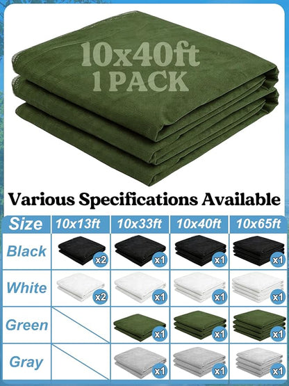 ANPHSIN 40x10ft Ultra fine Mosquito Net for Patio - Mesh Netting Screen for Outdoor Garden Porch Balcony, Protects Skin & Plants from Bugs, Birds, Green