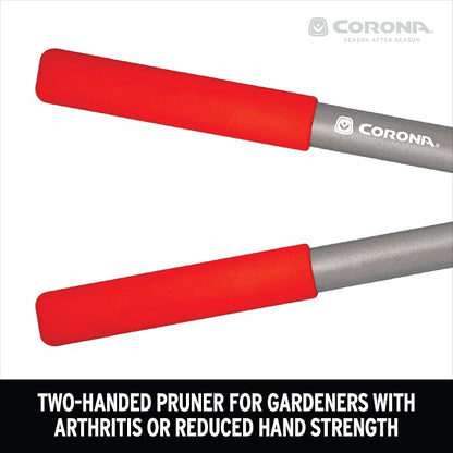 Corona BP 3225D Forged Steel ClassicCUT Bypass Hand Pruner - 3/4 inch Cut Capacity Stem and Branch Garden Shears, Red (Pack of 6)