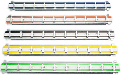 BARSKA AF13682 Labeled Key Shelves w/ 1-100 Numbered Hooks for Key Cabinets