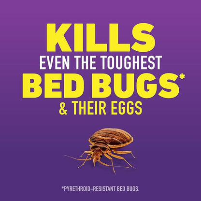 Ortho Home Defense Max Bed Bug, Flea and Tick Killer with Comfort Wand - Ready To Use Insect Spray for Home, Kills Bed Bug Eggs, Fleas & Ticks, 1 gal.