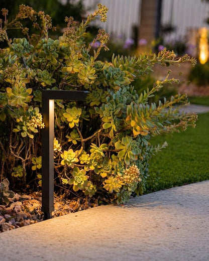 LEONLITE 5CCT LED Low Voltage Landscape Pathway Light, 5W Anti-Glare Path Lights, Aluminum IP65 Outdoor Sidewalk Lights Wired, ETL, 16 Inch, 1800K/2700K/3000K/4000K/5000K, Oil Rubbed Bronze, Pack of 6