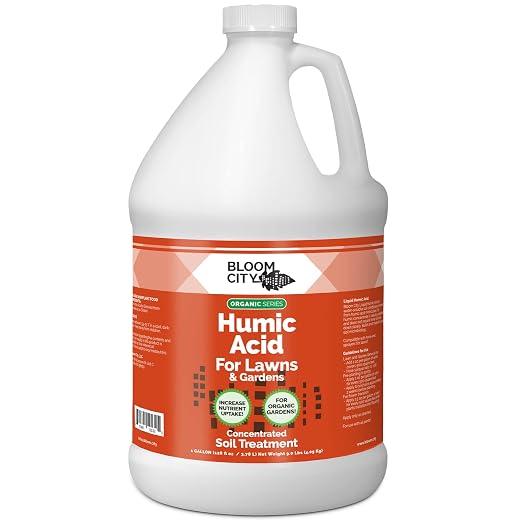 Bloom City Humic Acid – Liquid Soil Conditioner for Stronger Root Growth, Better Nutrient Uptake & Greener Grass