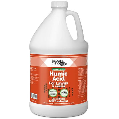 Bloom City Humic Acid – Liquid Soil Conditioner for Stronger Root Growth, Better Nutrient Uptake & Greener Grass